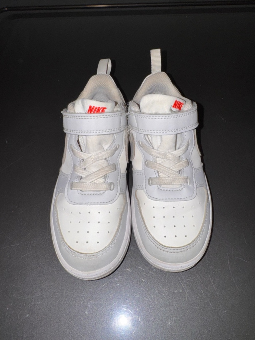 Nike COURT BOROUGH LOW RECRAFT SNEAKER - Off White